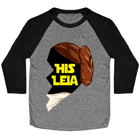 His Leia Baseball Tee