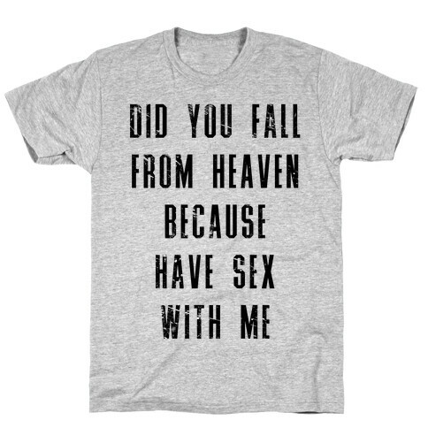 Did You Fall From Heaven T-Shirt