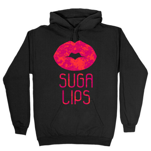 Suga Lips (dark) Hooded Sweatshirt