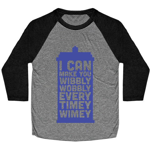 Every Timey Wimey Baseball Tee