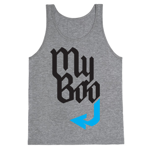 My Boo( Blue half) Tank Top