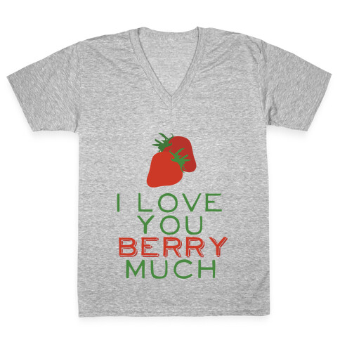 Berry Much V-Neck Tee Shirt