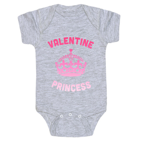 Valentine Princess Baby One-Piece