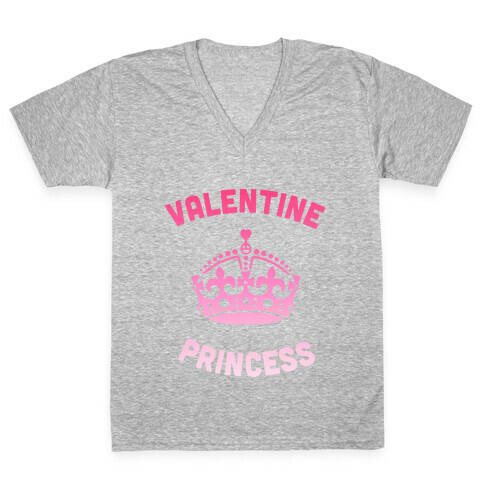 Valentine Princess V-Neck Tee Shirt