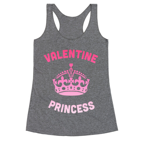 Valentine Princess Racerback Tank Top