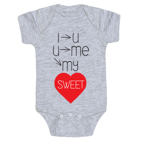 Sweet Heart Baby One-Piece