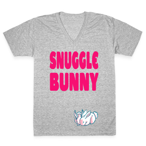 Snuggle Bunny V-Neck Tee Shirt