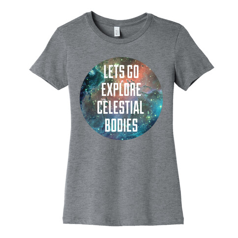 Celestial Bodies Womens T-Shirt