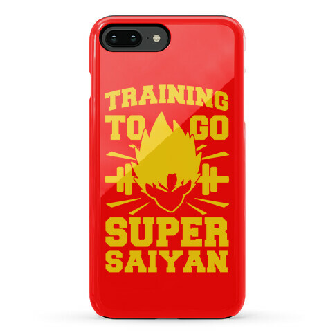 Training to Go Super Saiyan Phone Case