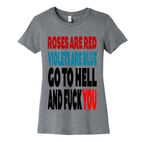 A Bitter Poem Womens T-Shirt