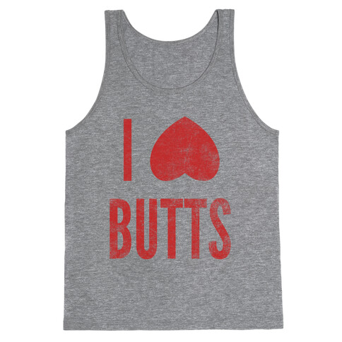 I Heart Butts Tank Top