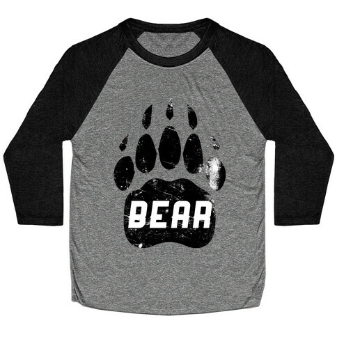 Bear Baseball Tee