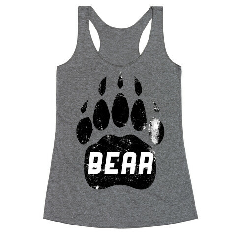 Bear Racerback Tank Top