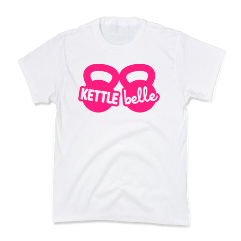 Kettle Belle Crop Top Kids T-Shirt