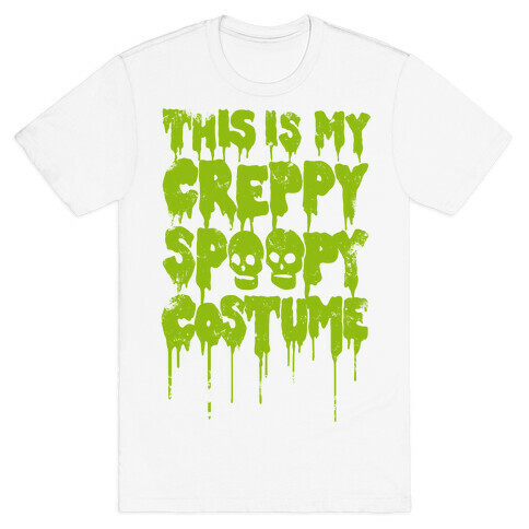 This Is My Creppy Spoopy Costume T-Shirt