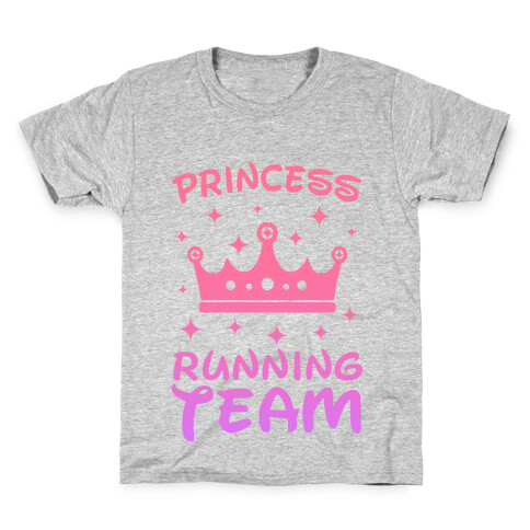 Princess Running Team Kids T-Shirt