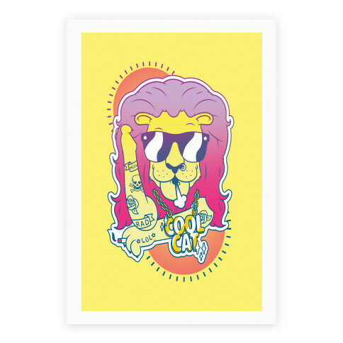 Cool Cat Poster