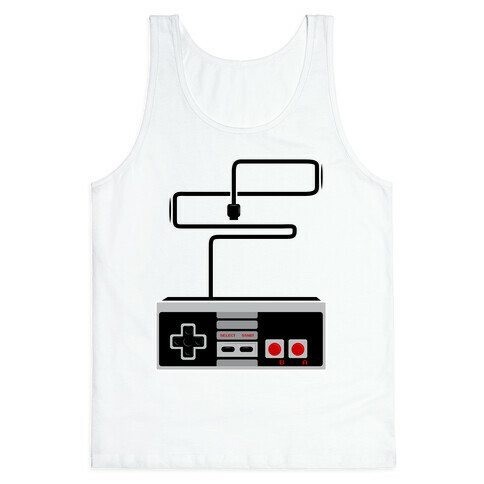 Retro Video Game Controller Tank Top