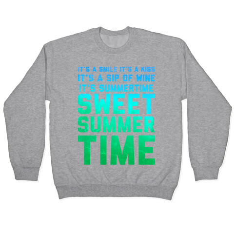 Sweet Summertime Pullover