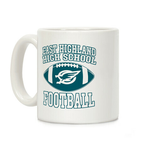 East Highland High School Football Euphoria Parody Coffee Mug