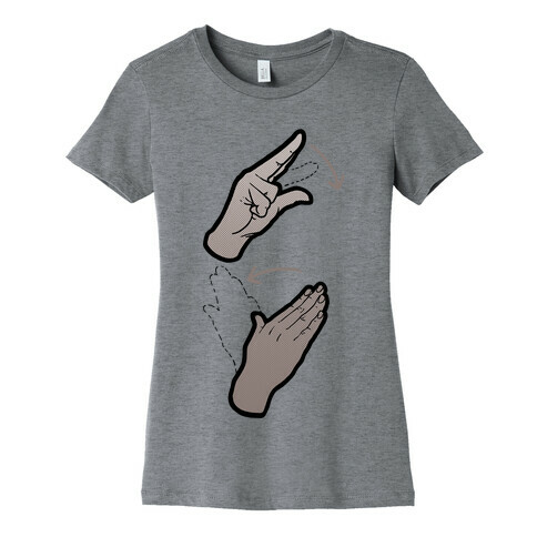 No Thanks (ASL) Womens T-Shirt