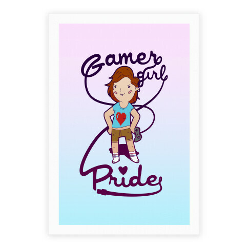 Gamer Girl Pride Poster