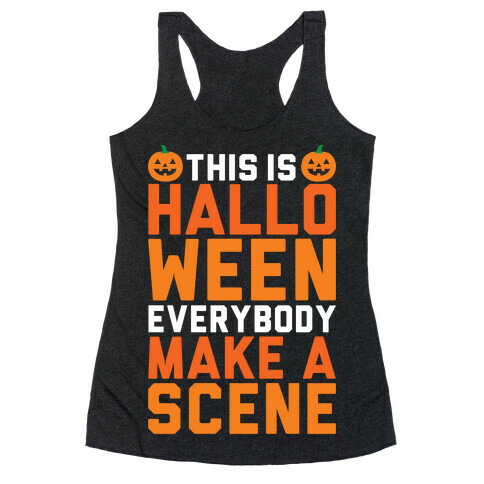 This Is Halloween Racerback Tank Top