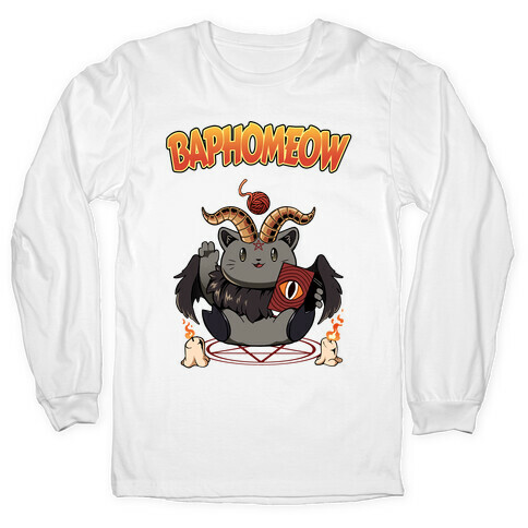Baphomeow Long Sleeve T-Shirt