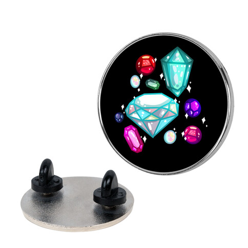 Gemstones Pattern Pin