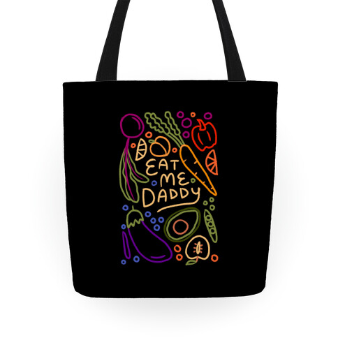 Eat Me Daddy Garden Pattern Tote