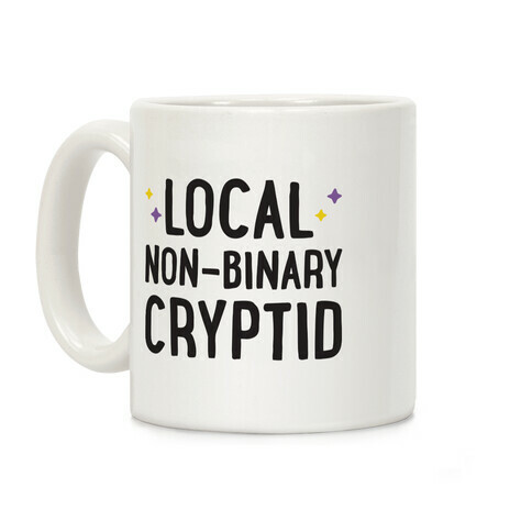 Local Non-binary Cryptid Coffee Mug