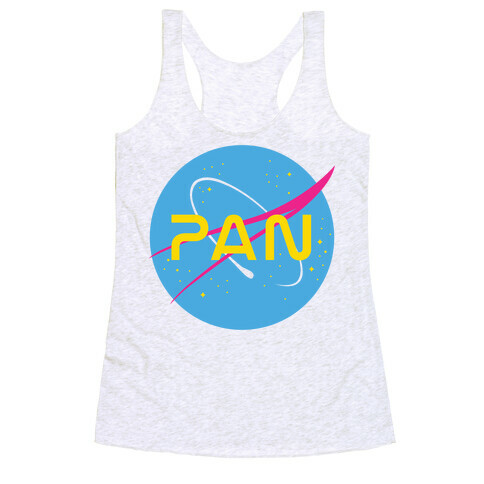 Pan Nasa Racerback Tank Top