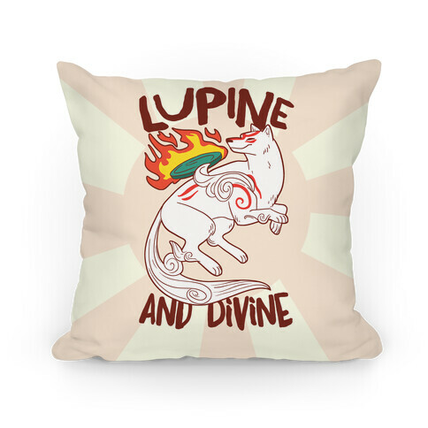 Lupine and Divine  Pillow