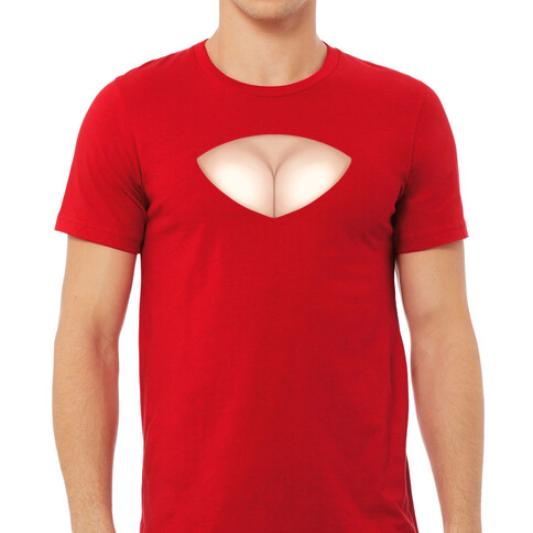 Cleavage Window T-Shirts