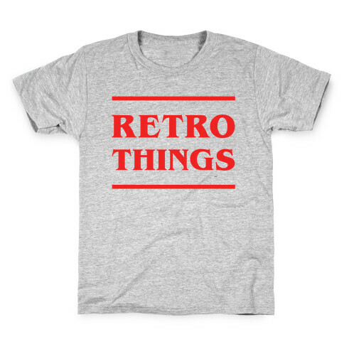 Retro Things Kids T-Shirt