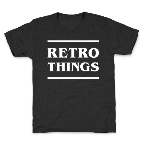 Retro Things Kids T-Shirt