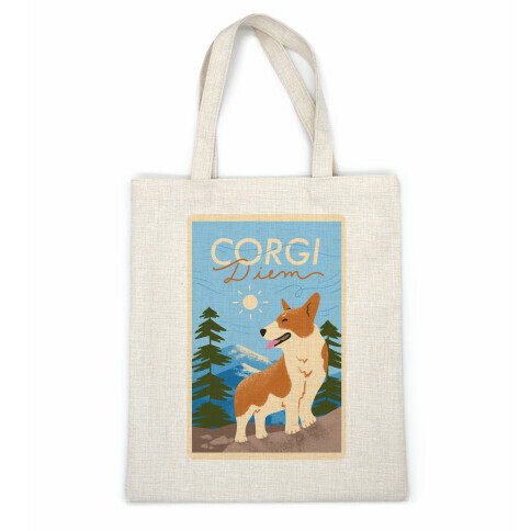 Corgi Diem Casual Tote