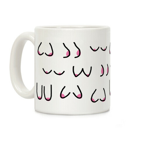 Doodle Boobs Coffee Mug