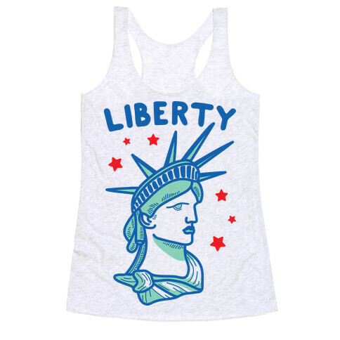 Liberty & Justice 1 Racerback Tank Top