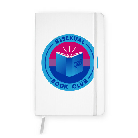 Bisexual Book Club Patch Notebook