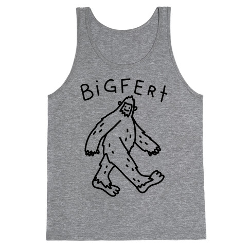 Derpy Bigfert Sasquatch Tank Top