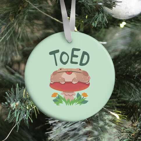 Toed Derpy toad Ornament