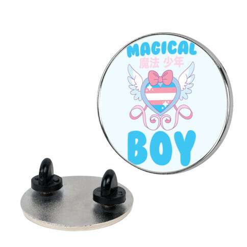 Magical Boy - Trans Pride Pin
