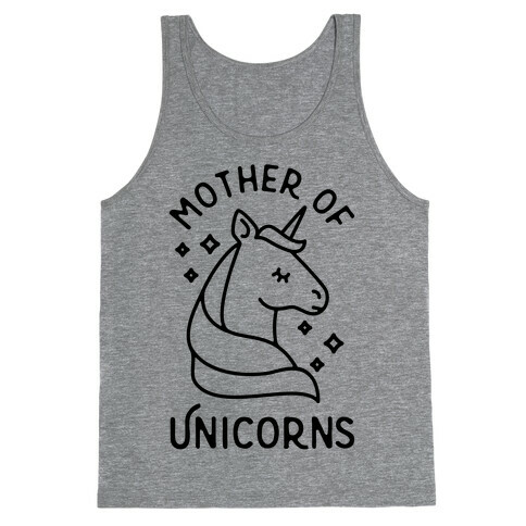 Mother Of Unicorns Tank Top