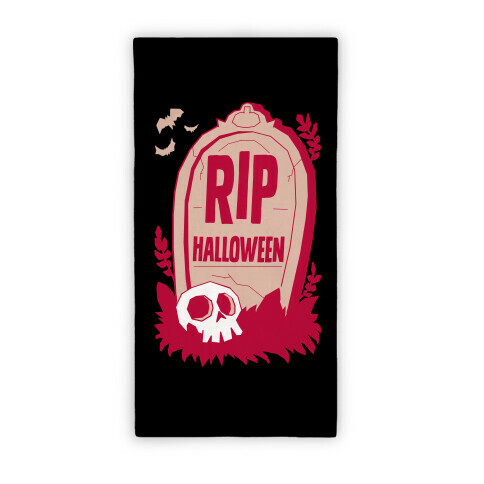 RIP Halloween Beach Towel