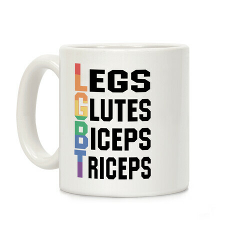 LGBT fitness Coffee Mug