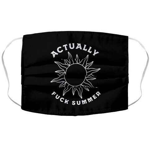Actually, F*** Summer Accordion Face Mask