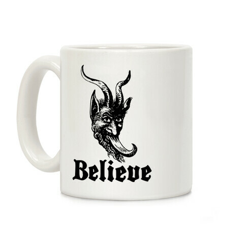 Believe In Krampus Coffee Mug