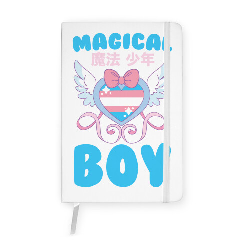 Magical Boy - Trans Pride Notebook
