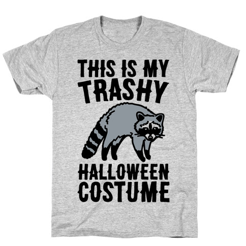 This Is My Trashy Halloween Costume Raccoon T-Shirt
